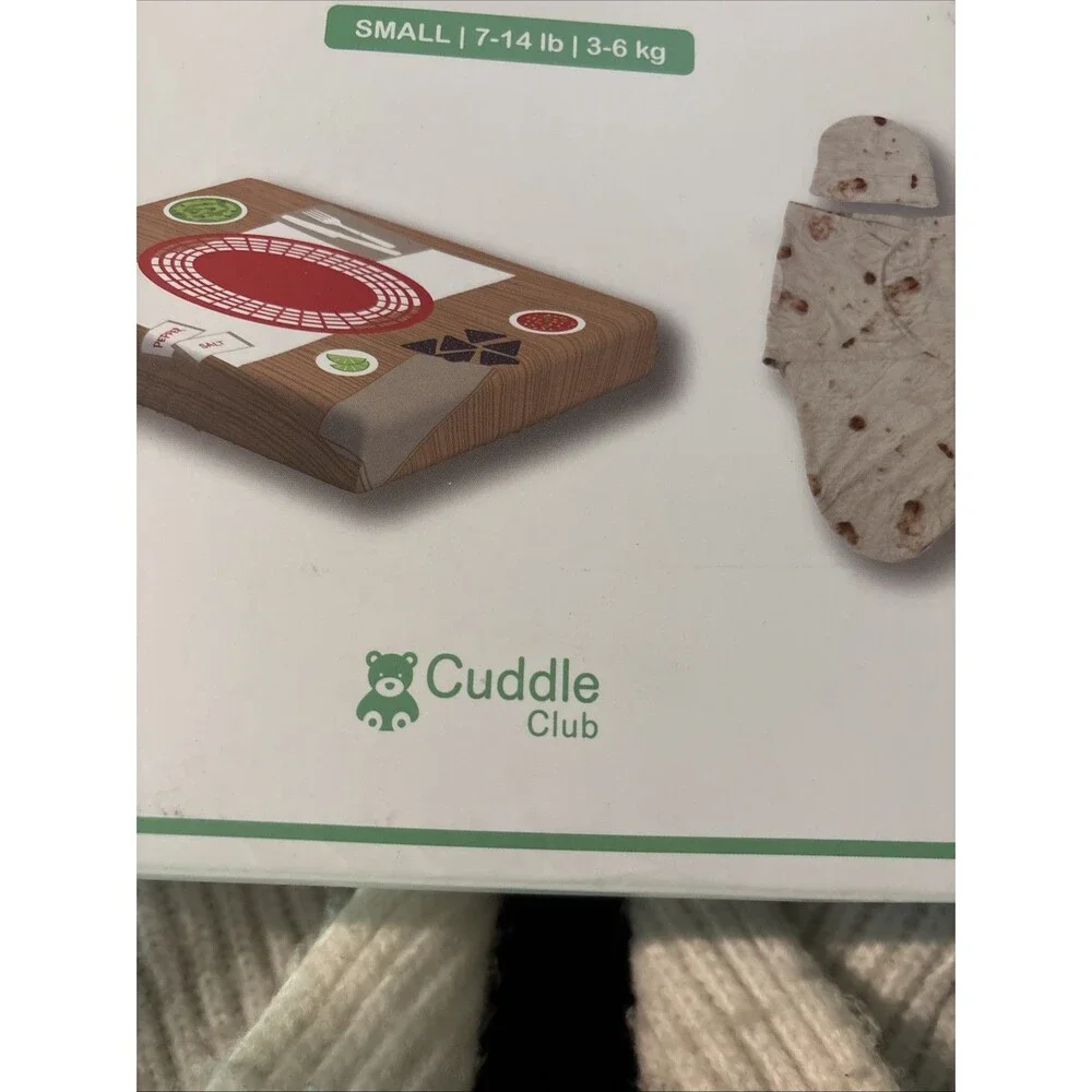 New Cuddle Club Swaddle & Crib Sheet Burrito Set Size Small 0-3 Mos Gift $40